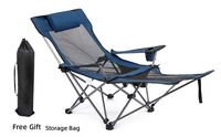 Outbreak Monster Chaise de camping Moon Chair empilable moderne et portable en maille respirante pour l'extérieur et la pause déjeuner, mobilier d'extérieur