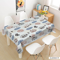 Nappe en PVC imprimée en gros, rouleau de nappe en PVC imprimé, nappe en plastique