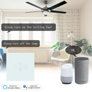 Interruptor Táctil Inteligente de Lujo TYSH, 16A, Vidrio/<span class=keywords><strong>PC</strong></span>, WiFi 2.4GHz, Compatible con <span class=keywords><strong>Alexa</strong></span>, Google Home y Aplicaciones Inteligentes - Product Image 2