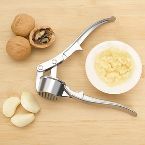 Garlic Press Manual Stainless Steel <b>Kitchen</b> Tool Garlic Mincer Squeezer Herb Spice Tools - Product Image 3