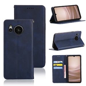 Pour <span class=keywords><strong>Sharp</strong></span> <span class=keywords><strong>Aquos</strong></span> <span class=keywords><strong>Sense</strong></span> V6 <span class=keywords><strong>3</strong></span> 4 6 7 R6 R7 <span class=keywords><strong>Lite</strong></span> Basic Plus étui de téléphone en cuir Compatible avec porte-carte Mobile et couvercle d'alimentation - Product Image 1