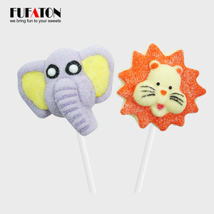 Animated Yummy Animal Panda Marshmallow Lollipop - Product Image 3