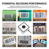 Module de scanner de codes-barres 1D 2D QR intégré EM40, ultra-rapide (200 lectures/secondes), interface USB/COM, scanner de codes-barres automatique, en stock