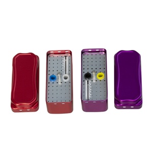 Aluminum Dental Holder Bur Box Autoclave Disinfection Case for Multi-Purpose <b>Teeth</b> <b>Whitening</b> Accessories Convenient Commercial - Product Image 6