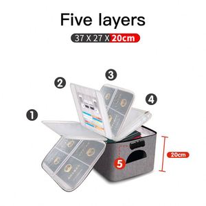 Bolsa Organizadora de Documentos de Negocios de Alta Calidad con Cierre, Bolsa de Almacenamiento de Documentos Impermeable, Bolsa de Viaje para Guardar Archivos y Pasaportes - Product Image 3