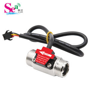 Débitmètre à effet Hall en acier inoxydable avec lecteur de carte de chauffe-eau à 4 points, capteur de turbine B1 G1/2 - Product Image 1