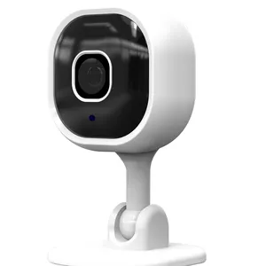 새로운 사각형 양방향 음성 아니 펀치 1080p 홈 미니 카메라 간단한 설치를위한 작은 보안 CCTV 감시 카메라