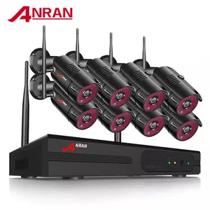 Hot Sale ANRAN 8CH NVR Kit,5MP IP Kamera CCTV Kit,Wireless WIFI Sicherheits überwachungs kamera CCTV System