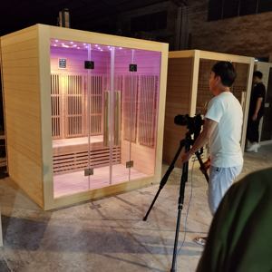 Sauna et hammam Sauna infrarouge Sauna infrarouge à spectre complet Sauna infrarouge Thérapie <span class=keywords><strong>Spa</strong></span> à vendre Détente Luxueux - Product Image 2