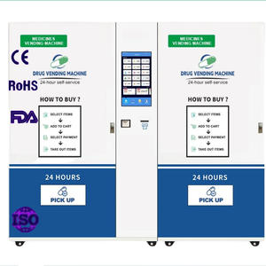Factory 21.5 Inch Dual Touch Screen 310 Ch 4G & <b>Wifi</b> Healthcare Product Vending Machine And Commercial Medicine Vending Machine - Product Image 1