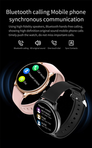 นาฬิกาสมาร์ทวอทช์ Y33 รุ่นใหม่ แฟชั่นทันสมัย หน้าจอ HD กันน้ำ IP67 สำหรับผู้ชายและผู้หญิง พร้อมฟังก์ชั่นติดตามสุขภาพ วัดอุณหภูมิ วัดการนอนหลับ เข็มทิศ และปฏิทิน - Product Image 6