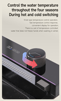 Tiktok nouvelle conception cascade évier de cuisine en acier inoxydable bassin de cuisine multifonctionnel avec lave-vaisselle