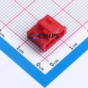 HC-XHB-4Y-R-05 Housing (Wire-to-Board / Wire-to-Wire) P=2.5mm Connector 1x4P 2.5mm XHB 1 - Product Image 1