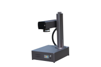 Machine de gravure laser pliable 2.5D 3D JPT pour bracelet en acier or argent avec autofocus