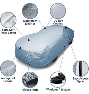 ผ้าคลุมป้องกันรถออฟโรดฝนฝนและแสงแดดผลิตจากโรงงานปรับแต่งได้ - Product Image 3