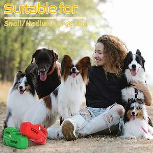 Agresif <span class=keywords><strong>Chewers</strong></span> için 2023 yeni yıkılmaz gıcırtılı köpek çiğneme oyuncakları, sert dayanıklı timsah kauçuk süper Chewer köpek oyuncaklar - Product Image 4