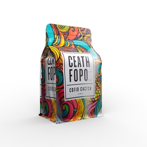 Tùy chỉnh 20kg, 50kg, 50kg hạt cà phê, 5kg, 5pounds, 60 túi dây kéo chất lượng cao, túi Cà phê đứng in tùy chỉnh - Product Image 3