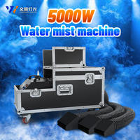 Mesin Asap Berbasis Air 5000W dengan Kontrol Manual dan Remote DMX512, Kabut Rendah Tanpa Es Kering, Kategori Produk: Generator