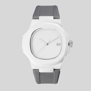 Montre en céramique personnalisée pour les affaires, étanche, de luxe, unisexe, mécanique, avec bracelet en silicone - Product Image 3