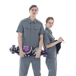 Combinaison <span class=keywords><strong>de</strong></span> travail, vêtements <span class=keywords><strong>de</strong></span> chantier, bandes réfléchissantes, vêtements <span class=keywords><strong>de</strong></span> travail, uniformes <span class=keywords><strong>de</strong></span> travail, vêtements respirants pour l'été - Product Image 2