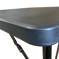 Tables à manger pliantes modernes 4 places en plastique pour cantine Chaises pour fêtes en plein air Camping Pique-nique pour cours extérieures Hôtels