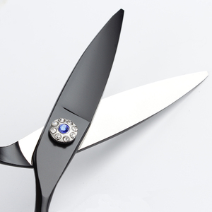 6.0 pouces <span class=keywords><strong>De</strong></span> <span class=keywords><strong>Coiffure</strong></span> <span class=keywords><strong>Professionnel</strong></span> Ciseaux <span class=keywords><strong>De</strong></span> Coupe <span class=keywords><strong>De</strong></span> Feuille <span class=keywords><strong>De</strong></span> Saule Forme Cheveux Japonais Ciseaux Barbiers Coupe - Product Image 2