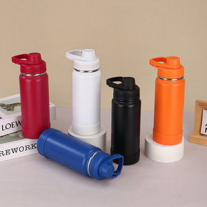 1L 27oz 20oz stainless steel water bottle 600ml bpa-free double-<b>wall</b> insulated stainless steel tumbler - Product Image 2