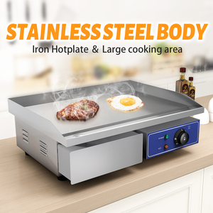 Plaque chauffante électrique <span class=keywords><strong>de</strong></span> qualité supérieure avec contrôle précis <span class=keywords><strong>de</strong></span> la température et surface lisse, idéale pour les restaurants <span class=keywords><strong>de</strong></span> restauration rapide - Product Image 6