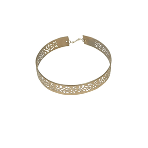 Cintura in Metallo Traforato 3,5 Cm, Catena Decorativa per la Vita, Accessorio di Moda - Product Image 2