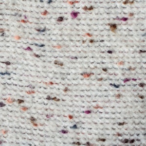 25 nuovi produttori di Design tessuto di alta qualità in lana di Mohair <span class=keywords><strong>viola</strong></span> bianca a pois in maglia di tessuto per soprabito abito - Product Image 4