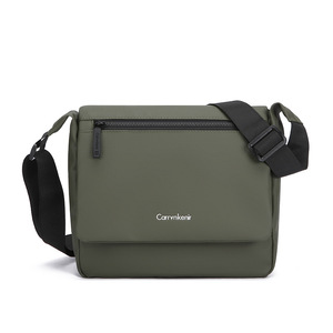 Nouveau style tendance, prix de gros, logo personnalisé, sacs messager d'extérieur en tissu enduit imperméable, sac bandoulière - Product Image 3