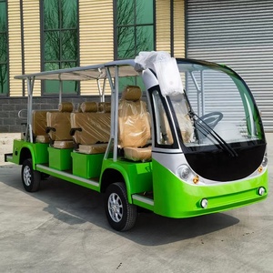Grande Voiture de Tourisme Électrique Économique à <span class=keywords><strong>4</strong></span> Roues Motrices, 14 Places, Voiture de Tourisme Électrique, Voiturette de <span class=keywords><strong>Golf</strong></span> 14 Personnes, Buggy, Voiture de Visite des Sites - Product Image 5
