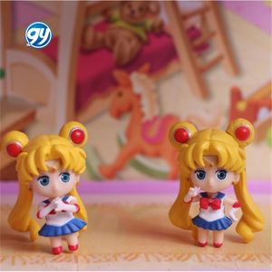 ของเล่นอนิเมะญี่ปุ่นใหม่ ของขวัญ แอคเซสเซอรี่ Petit <span class=keywords><strong>Chara</strong></span> ฟิกเกอร์มินิ 6 ชิ้น เซเลอร์มูน - Product Image 4