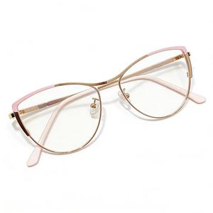 Женская металлическая оправа для очков, разноцветная, модная, для повседневной носки - Product Image 3