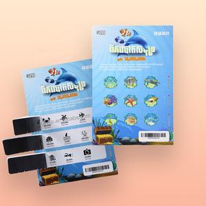 Diseño en línea Pull Tab Tickets Venta caliente Pull Card Art Paper Impresión digital Datos variables 3 Window Print - Product Image 1