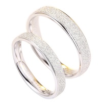 Conjunto de Anillos Clásicos y Modernos para Pareja, Regalo de Compromiso, Boda, Aniversario, Eternidad, Chapado en Rodio, Plata de Ley 925, AAAAA+
