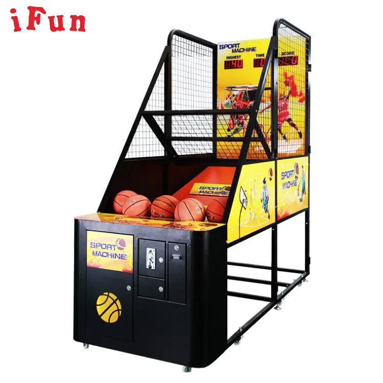 Hot Sale Street Basketball Arcade Game Ticket Redemption Machine Amusement Machine Indoor Play Area Equipment Suppliers