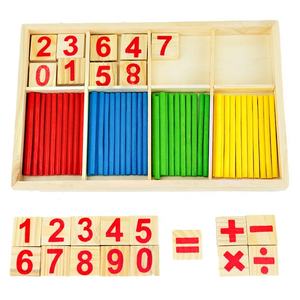 Juguetes Educativos de madera para niños, palo Digital Montessori, ayuda para enseñanza, matemáticas, aprendizaje - Product Image 5