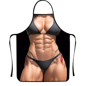 Tablier drôle Super <span class=keywords><strong>Hero</strong></span> Tablier de cuisine Homme Femmes Tabliers Dîner Cuisine Adulte Couple Fête Cuisine Uniforme - Product Image 5
