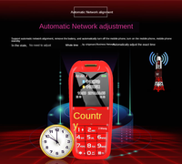 Mini teléfono móvil F488, dispositivo pequeño con botón pulsador, SIM Dual, MP3, BT, marcador, llave de coche, Voz Mágica