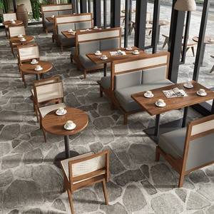 Meubles de <span class=keywords><strong>restaurant</strong></span> modernes en bois massif, ensemble table et chaises de café, meubles de <span class=keywords><strong>restaurant</strong></span> commerciaux les plus vendus pour les cafés - Product Image 4