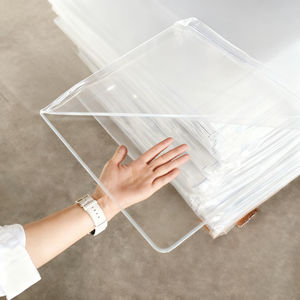 Bán buôn nóng bán 4X 8ft/4x 8ft/4ft x 8ft màu trong suốt tấm Acrylic linh hoạt upe UV cho dấu hiệu 2mm/1.8mm/2mm/3mm Độ dày - Product Image 3