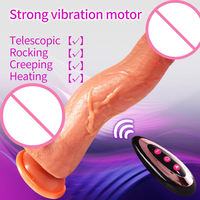 Dildos chauffants en silicone liquide, grands dildos réalistes en silicone, vibrateurs consoladores pour femmes et hommes, 12 pouces