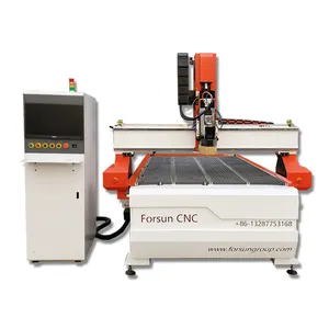 4 * 8ft CNC mobilya ahşap dolap kapı yapma makinesi carousel otomatik takım değiştirici cnc router makine