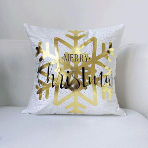 Dekorasi Natal Baru Modern Minimalis Putih Cetak Sarung Bantal Bulu Sarung Bantal Mewah Sarung Bantal - Product Image 6