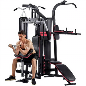 Equipo de Gimnasio Multifuncional para 3 Personas, para Entrenamiento de Fuerza, Gimnasio Comercial, <span class=keywords><strong>Entrenador</strong></span> Integral Integrado Smith - Product Image 2