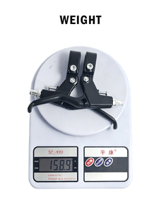 Levier de <span class=keywords><strong>frein</strong></span> de vélo universel PUSAI 22,2 mm à 2 doigts, 1 paire, câble de <span class=keywords><strong>frein</strong></span> V pour VTT, <span class=keywords><strong>BMX</strong></span>, vélo pliant, noir - Product Image 6