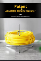 Convient à la décoration intérieure et à la décoration commerciale. Support de tuyau flexible, clip de fixation pour tuyaux de chauffage au sol
