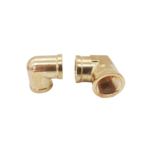 Codo de latón fiable con rosca hembra NPT de 1/8 para uniones fuertes - Product Image 2