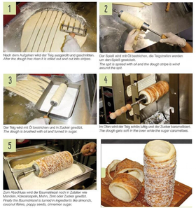 電気チムニーケーキオーブンベーカリーマシンKurtosKalacsオーブン電気ドーナツアイスクリームコーンメーカーチムニーケーキグリルオーブンマシン - Product Image 5